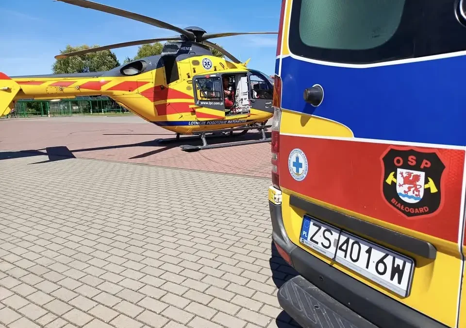 Młodzieżowa Drużyna Pożarnicza OSP Białogard ćwiczyła łączność radiową i uczciła rocznicę Powstania Warszawskiego