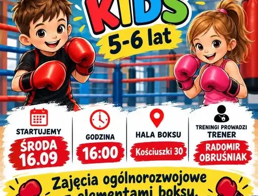 Klub Bokserski w Karlinie otwiera nabór do grupy KIDS 5–6 lat