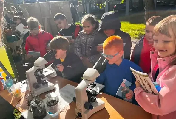 Uczniowie z Białogardu na Eko-pikniku „Białogard dla klimatu”
